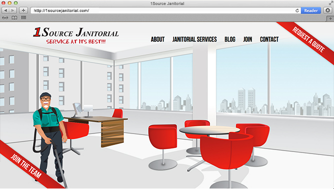 1 Source Janitorial Website