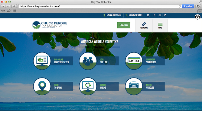 Bay Tax Website