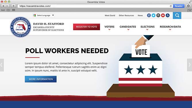 Escambia Votes Website