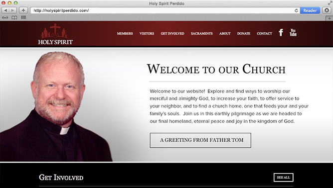Holy Spirit Church Website